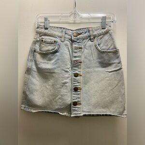 Billabong Size 26 Denim Mini Skirt